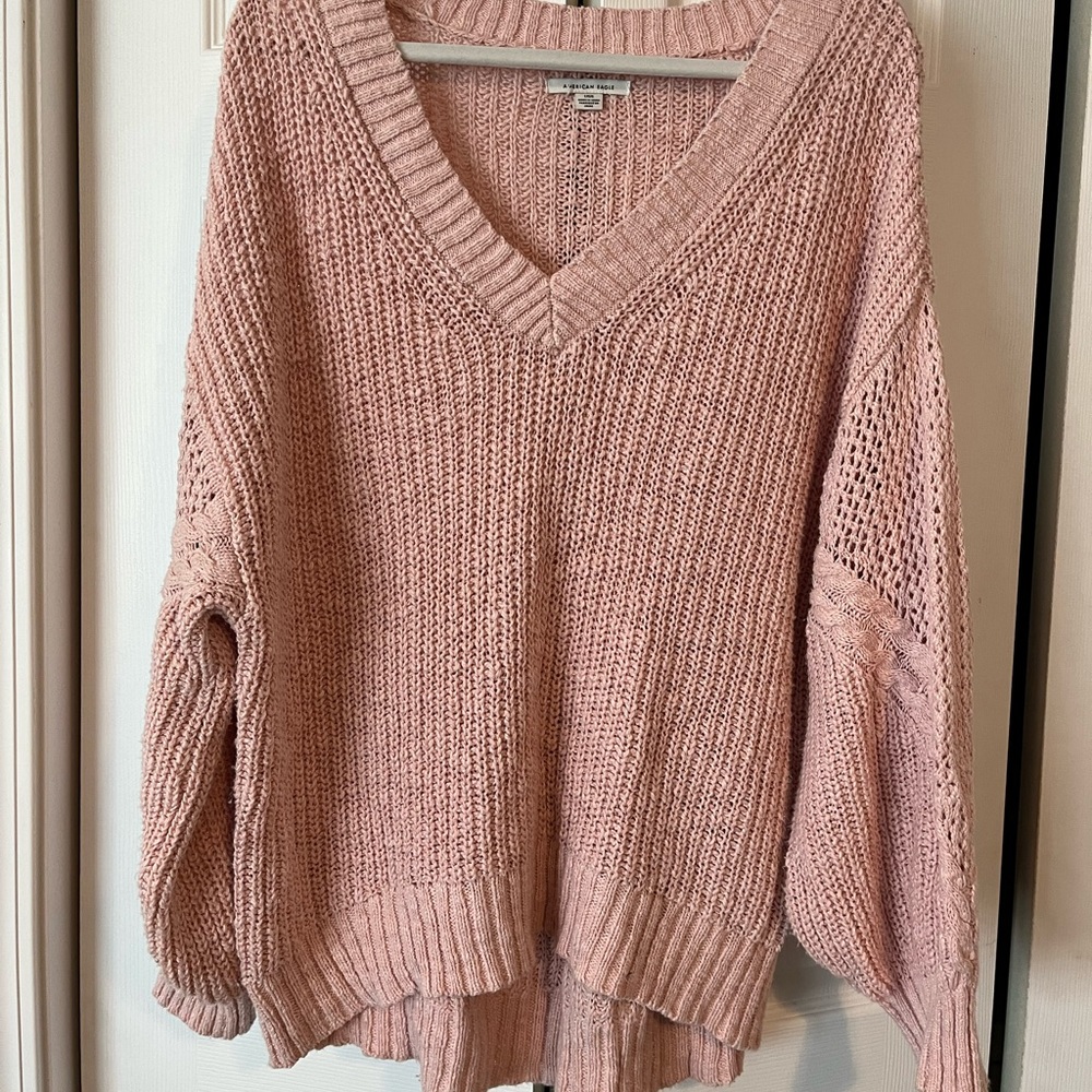 Pink sweater